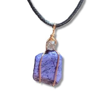 Purple Stone Necklace